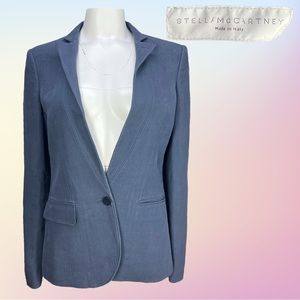 Y2K Stella McCartney Rayon/Cotton Blend Blazer Jacket Sz 42